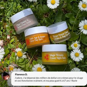 Kit multi-effets anti-âge – soins quotidiens pour peau mature